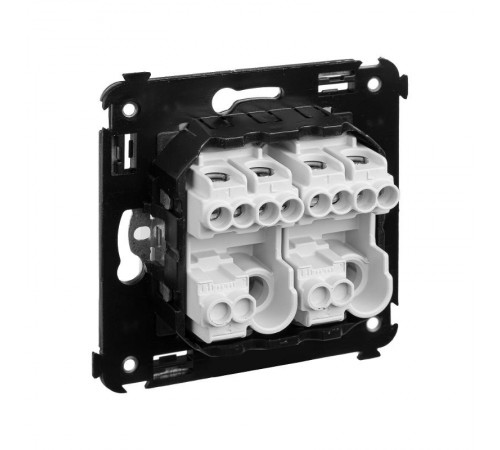 Кнопка двухклавишная в стену, "Avanti", "Белое облако"  4400154  DKC