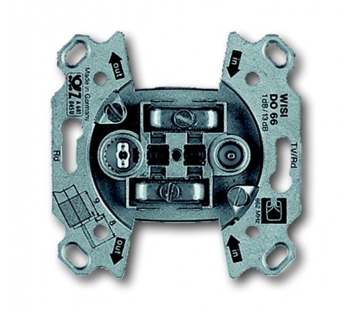 МЕХАНИЗМ TV-R розетки ПРОХОДНАЯ  0230-0-0268   2CKA000230A0268  ABB