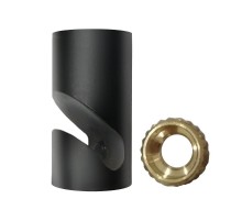 Держатель SL-WIRE-HOOK-R15 (BK) (Arlight, Металл)  036987  Arlight