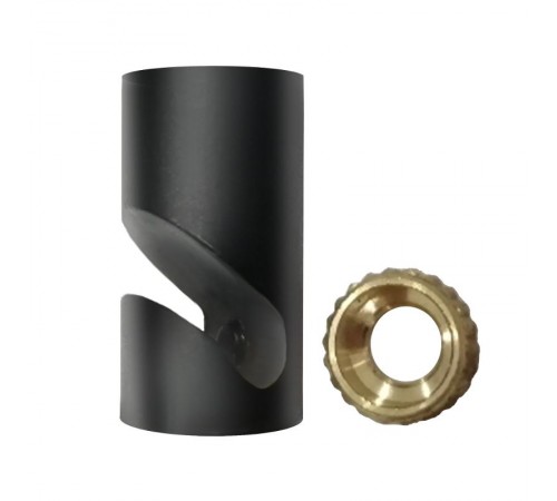 Держатель SL-WIRE-HOOK-R15 (BK) (Arlight, Металл)  036987  Arlight