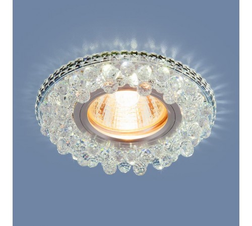 Светильник точечный встраиваемый 2211 MR16 CL прозрачный  a039674  Elektrostandard