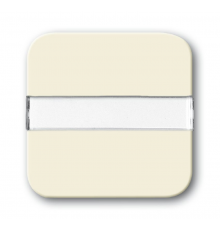 Клавиша для механизма 1-клавишного выключателя/переключателя/кнопки, серия Busch-Dur 2000 SI, цвет слоновая кость  1731-0-1445   2CKA001731A1445  A