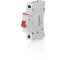 Рубильник 1 пол. SD201/63 рычаг красный  2CDD281101R0063  ABB