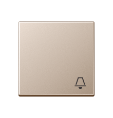 Клавиша с символом "звонок"; шампань  A590KCH  Jung