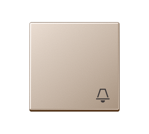 Клавиша с символом "звонок"; шампань  A590KCH  Jung