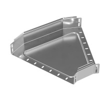 Угол горизонтальный 45 градусов Стандарт INOX (AISI 304) 400х80  PR16.3417  Промрукав