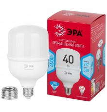 Лампа светодиодная  RED LINE LED POWER T100-40W-4000-E27/E40 R  40Вт колокол нейтральный белый свет   Б0063852  ЭРА