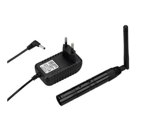 Усилитель SMART-DMX-Transmitter Black (5V, XLR3 Female, 2.4G)  028416  Arlight