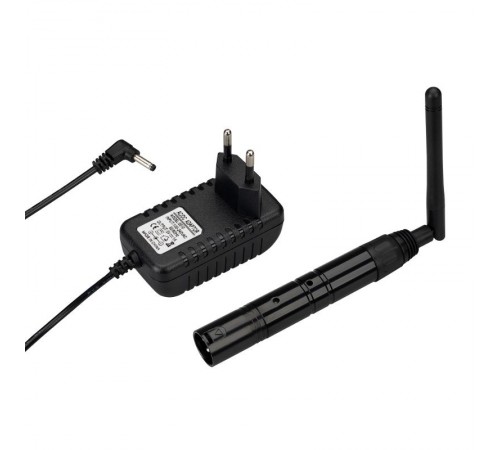 Усилитель SMART-DMX-Transmitter Black (5V, XLR3 Female, 2.4G)  028416  Arlight