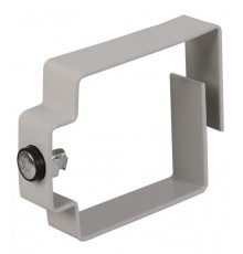 Организатор кабельное кольцо 80х80мм, серый  CR35-8080  ITK