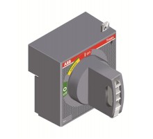 Рукоятка поворотная на дверцу RHE_B T4-T5 W (только основание для выкатного выключателя)  1SDA054935R1  ABB