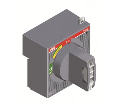 Рукоятка поворотная на дверцу RHE_B T4-T5 W (только основание для выкатного выключателя)  1SDA054935R1  ABB