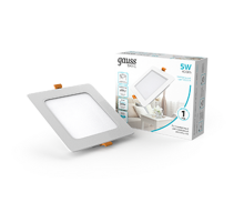 Светильник  Basic Downlight квадрат 5W 400lm 4000K 170-260V IP20 95*26 белый LED 1/100  9031420205  Gauss