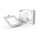 Светильник  Basic Downlight квадрат 5W 400lm 4000K 170-260V IP20 95*26 белый LED 1/100  9031420205  Gauss