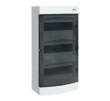 Щит распределительный навесной "Unix" прозрачная дверь 3х12 модулей IP41 EKF PROxima  ux-3x12-n  EKF