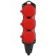 Колодка  KX-3e-RED-IP44 каучуковая с заземлением 3 розетки 16A IP44 красная  Б0068393  ЭРА
