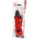Колодка  KX-3e-RED-IP44 каучуковая с заземлением 3 розетки 16A IP44 красная  Б0068393  ЭРА
