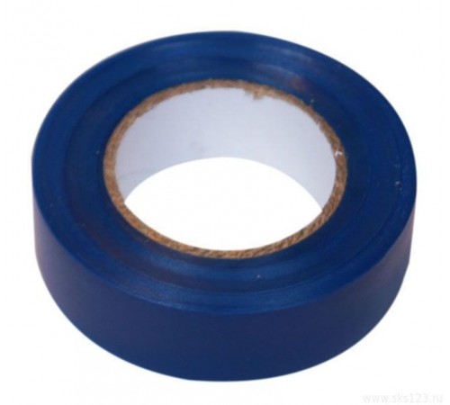 Изолента 0,13х15 мм синяя 20 метров   UIZ-13-10-K07  IEK