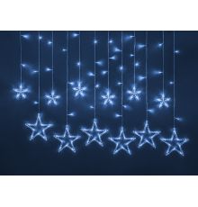 Гирлянда NGF 93 681 NGF-D025-04 (бахрома звезды B 138 2.5*0.6м IP20 TR)  93681  Navigator