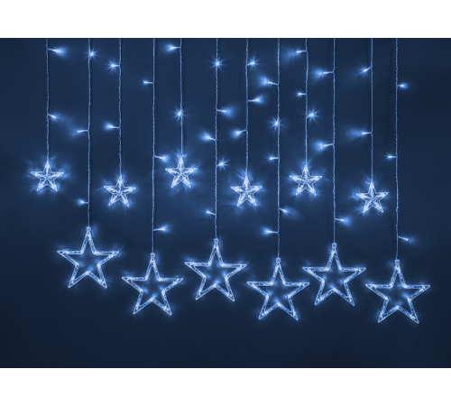Гирлянда NGF 93 681 NGF-D025-04 (бахрома звезды B 138 2.5*0.6м IP20 TR)  93681  Navigator