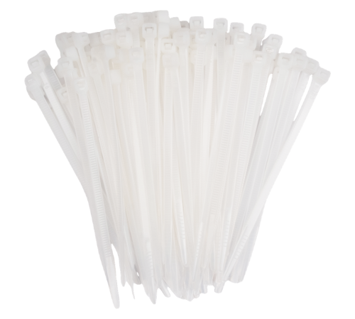 Кабельный коннектор PCT 3,6x100-100WH PA6.6 (100 шт/уп)  .5053700  Jazzway