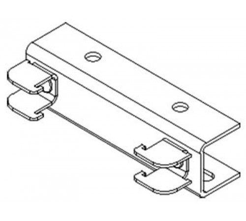 Узел крепления верт. 800А Al IEK  LB-0800A4-35-F-HV  IEK