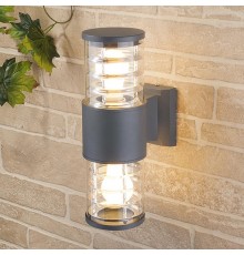 Светильник архитектурный 1407 TECHNO серый настенный  a032621  Elektrostandard