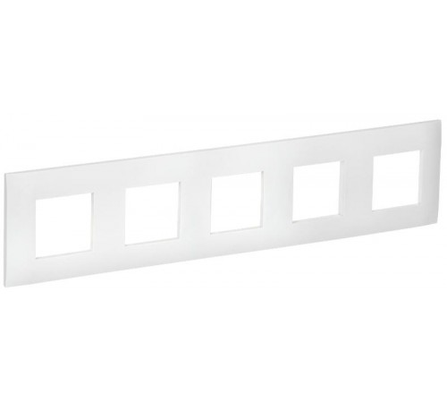 SKANDY Рамка 5-местная SK-F05W арктический белый  SK-M52-K01  IEK