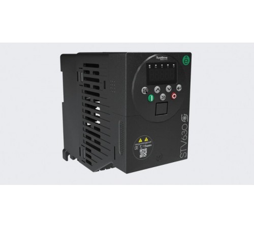 Преобразователь частоты STV630 0,75 кВт 220В ЭМС С3 + LED панель оператора  STV630U07M2  Systeme Electric