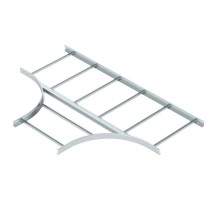 Т-образная секция лестничного лотка 60х600 мм R=500 мм (LT 660 R5 FS)  6213790  OBO Bettermann