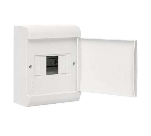 Щит распределительный ЩРН-П-6 (пром. упаковка) белая дверца IP41 Basic  pb-n-6w-bas  EKF