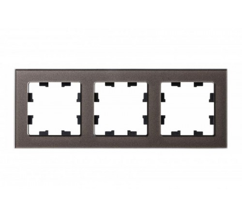 AtlasDesign Nature Мокко Рамка 3-ая, стекло  ATN320603 SE