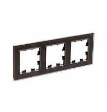 AtlasDesign Nature Мокко Рамка 3-ая, стекло  ATN320603 SE
