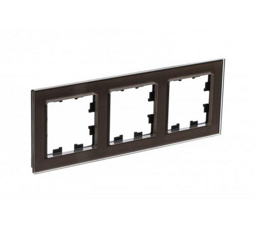 AtlasDesign Nature Мокко Рамка 3-ая, стекло  ATN320603 SE