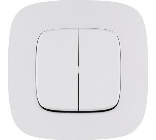 Valena ALLURE DIY Белый Переключатель 2-клавишный 10А 250В  752708  Legrand