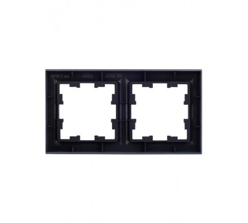 BRITE Рамка 2-ая РУ-2-БрМ маренго  BR-M22-K35  IEK