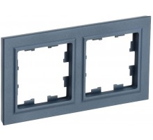 BRITE Рамка 2-ая РУ-2-БрМ маренго  BR-M22-K35  IEK