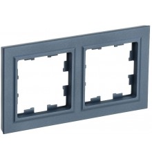 BRITE Рамка 2-ая РУ-2-БрМ маренго  BR-M22-K35  IEK