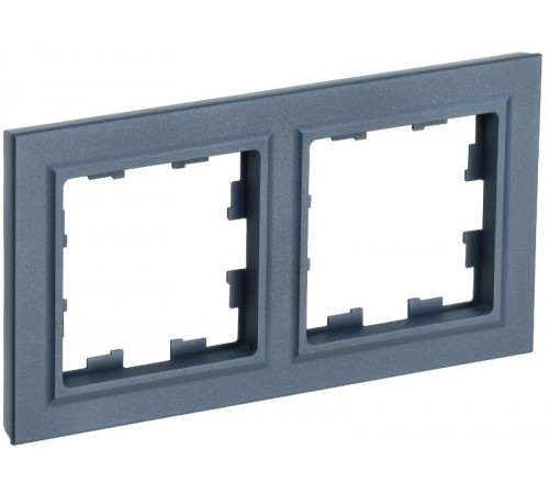 BRITE Рамка 2-ая РУ-2-БрМ маренго  BR-M22-K35  IEK