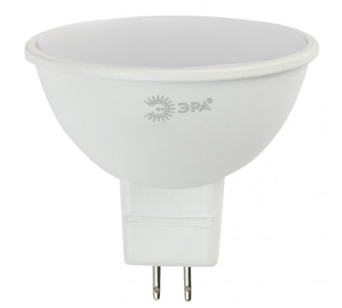 Лампа светодиодная LED MR16-6W-860-GU5.3 (диод, софит, 6Вт, холод, GU5.3) (10/100/4200)  Б0049069  ЭРА