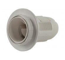 Патрон Е14-ППК пластиковый с прижимным кольцом  4690612032290  IN HOME