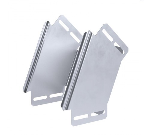 Угол вертикальный внешний 90 градусов Стандарт INOX (AISI 316) 150х100  PR16.3023  Промрукав