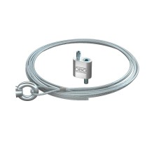 Подвес тросовый QWT RO 3 5M G с рым-гайкой М8 и фиксатором, 3,0х5000 мм ( QWT RO 3 5M G )  1450933  OBO Bettermann
