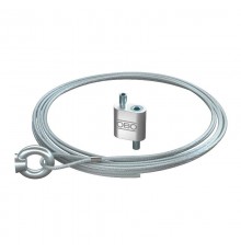 Подвес тросовый QWT RO 3 1M G с рым-гайкой М8 и фиксатором, 3,0х1000 мм ( QWT RO 3 1M G )  1450930  OBO Bettermann
