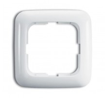 Рамка 1-постовая, серия Reflex SI, цвет альпийский белый  1725-0-1464   2CKA001725A1464  ABB