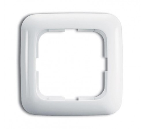 Рамка 1-постовая, серия Reflex SI, цвет альпийский белый  1725-0-1464   2CKA001725A1464  ABB