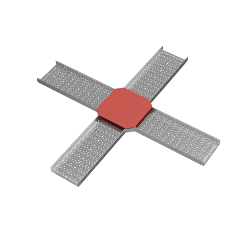 Крышка Х-разветвителя 500 мм "ПЛЮС" HD  KXDplus500 HD   КМ-профиль