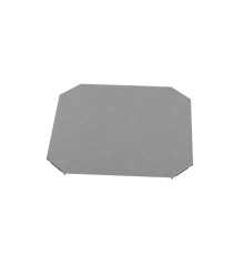 Крышка Х-разветвителя 500 мм "ПЛЮС" HD  KXDplus500 HD   КМ-профиль