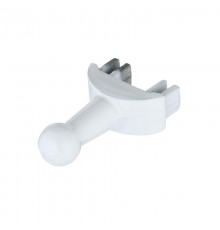 Тумблер рычажкового выключателя, металл (белый) LK Vintage-Quadro  888704-1  Ecoplast