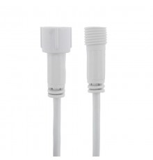 Удлинитель (шнур) для подключения уличных гирлянд 1м белый ПВХ  315-420  NEON-NIGHT